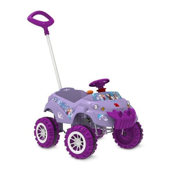 Encontraproduto.com.br - Carrinho de Passeio & Pedal Frozen Disney - Bandeirante