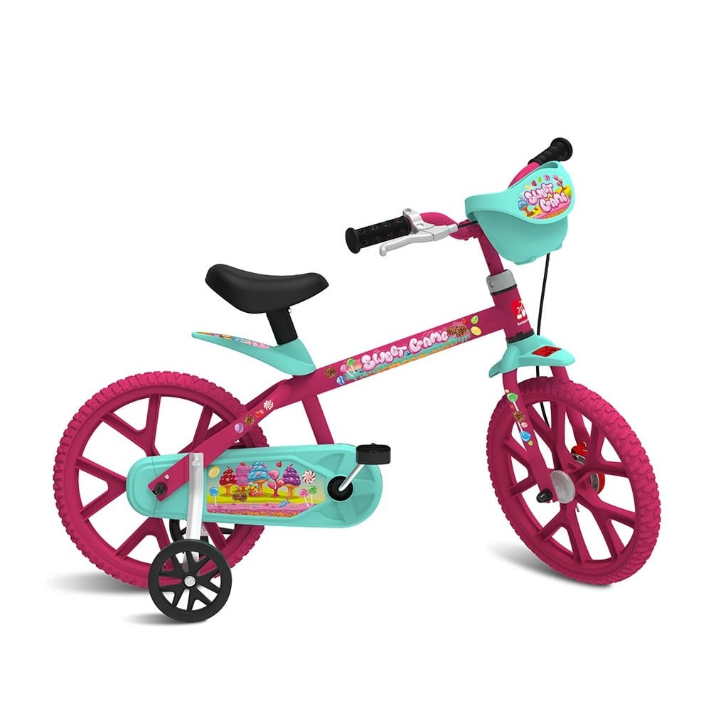 Encontraproduto.com.br - Bicicleta Sweet Game Aro 14 - Bandeirante