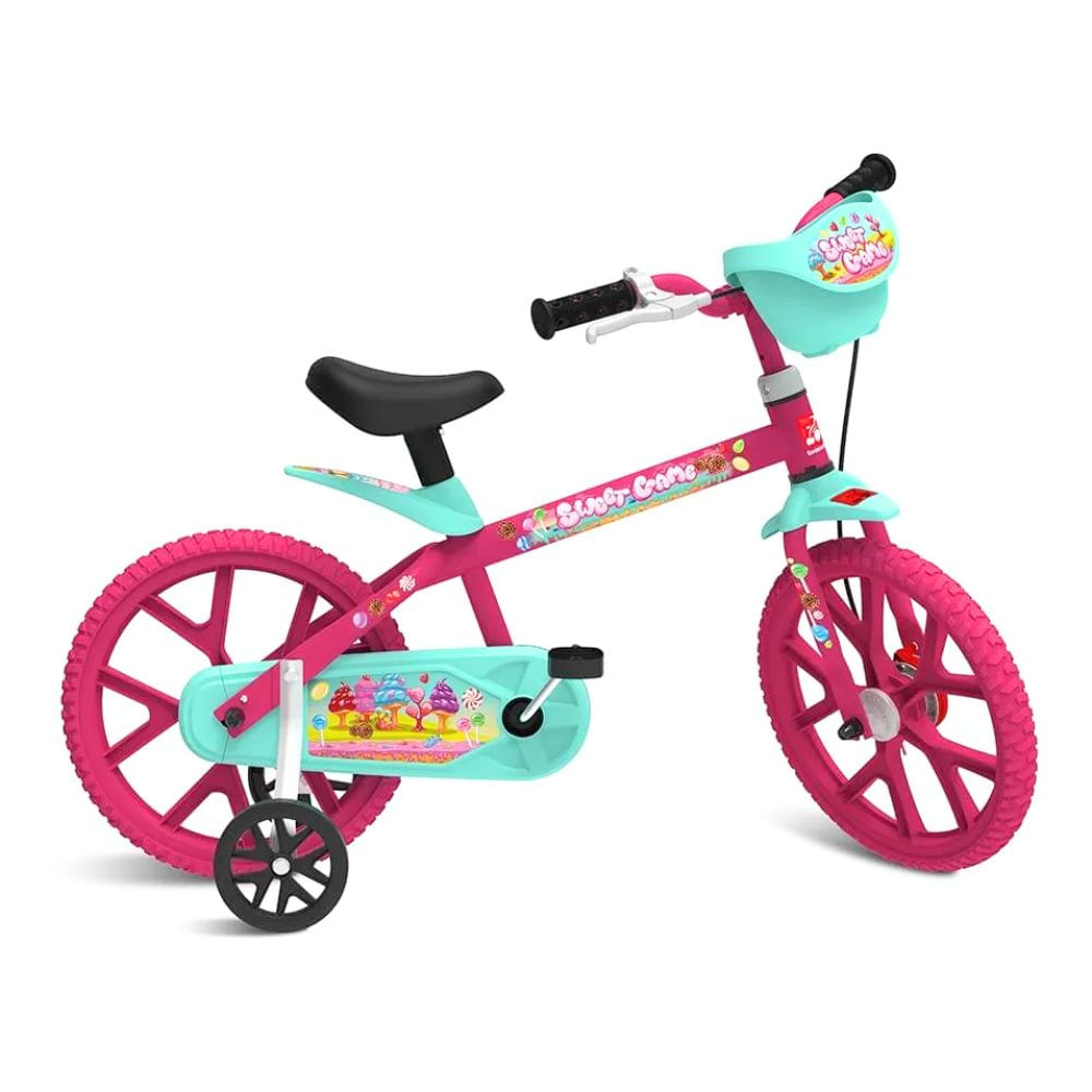 Encontraproduto.com.br - Bicicleta Sweet Game Aro 14 - Bandeirante