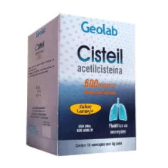 Encontraproduto.com.br - Cisteil 600mg/g 16 envelopes com 5g cada