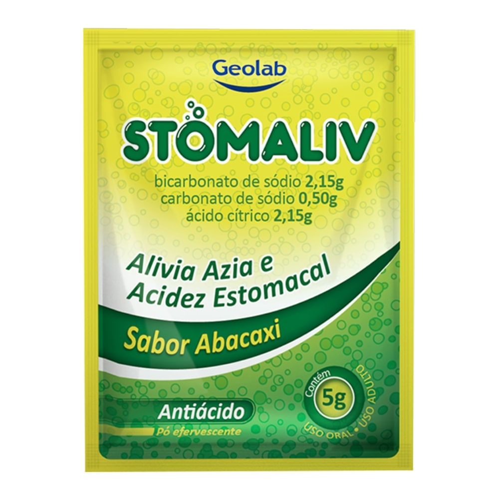 Encontraproduto.com.br - Stomaliv Abacaxi Envelope 5g
