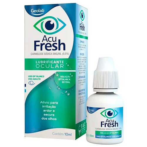 Encontraproduto.com.br - Acu Fresh Geolab 5mg/ml Solução Oftálmica Estéril 10ml