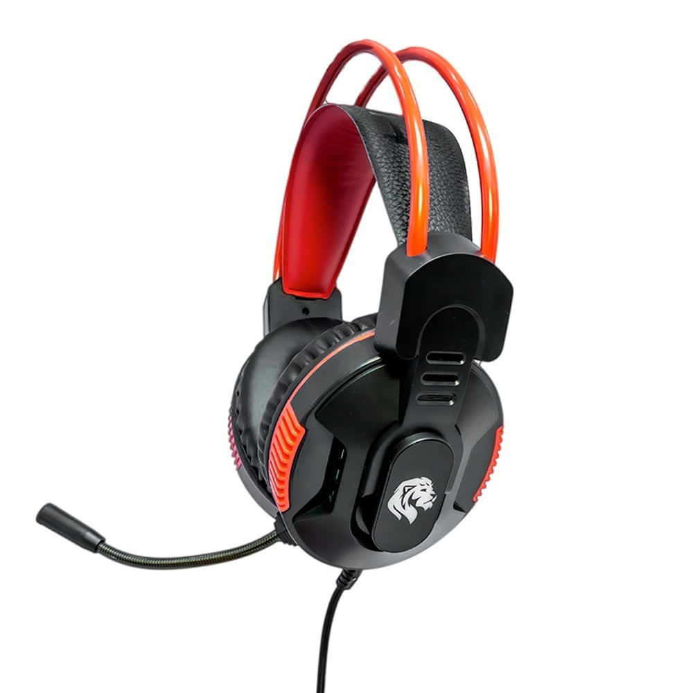Encontraproduto.com.br - Headset Gamer HAYOM HF2207 LED com fio - PC