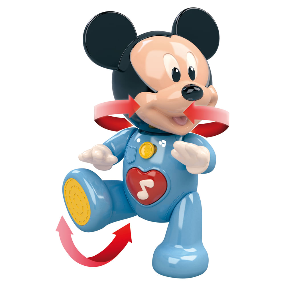 Boneco Mickey Mouse Falante - Disney - Dican
