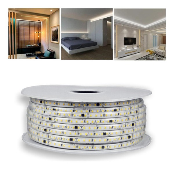 Kit Fita LED 4,8W 12V 6000K 2,5m 2835 Gaya