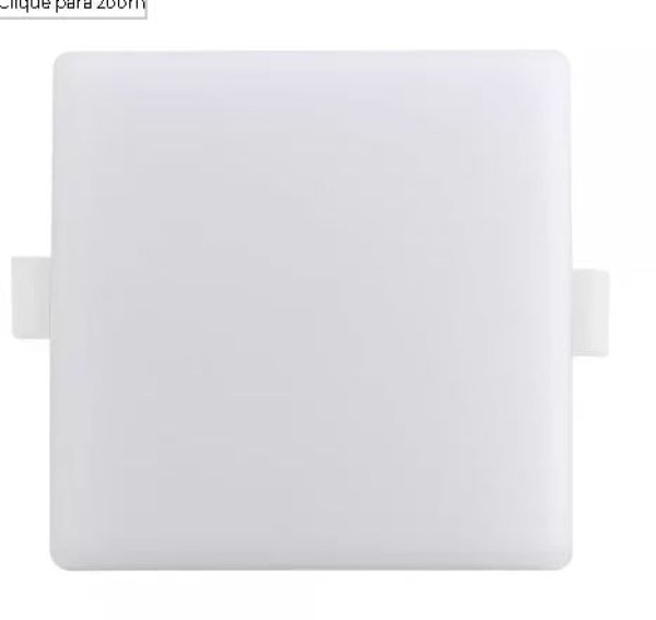 Encontraproduto.com.br - Painel Led Infinity Quadrado 600k 24w Gaya