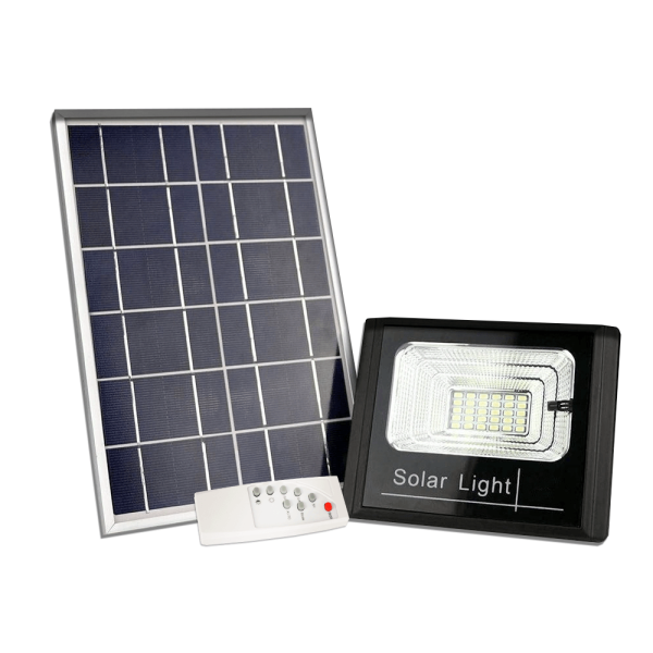 Refletor Solar Retangular 40W 6500K Abs Gaya 9669 Preto Solar