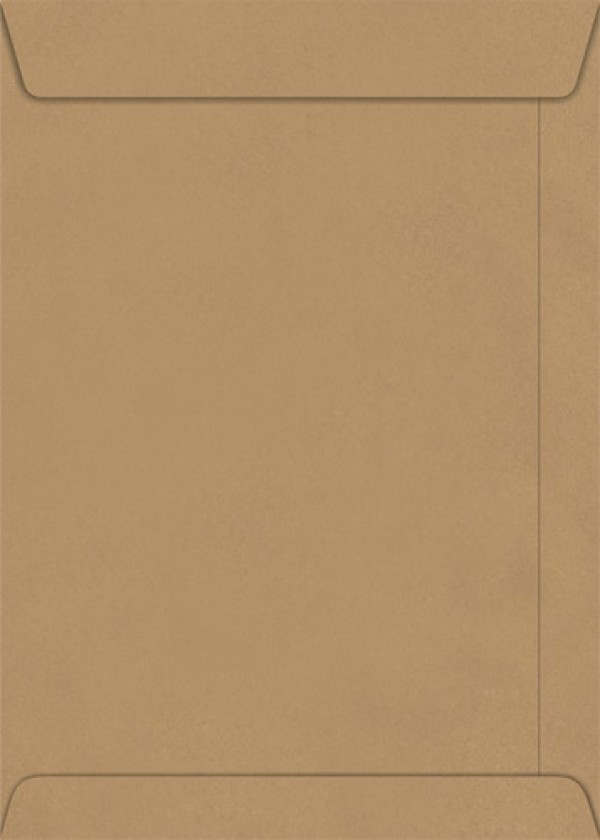 Encontraproduto.com.br - Envelope Saco Kraft Natural 18x25 Com 50 Un - Rvm
