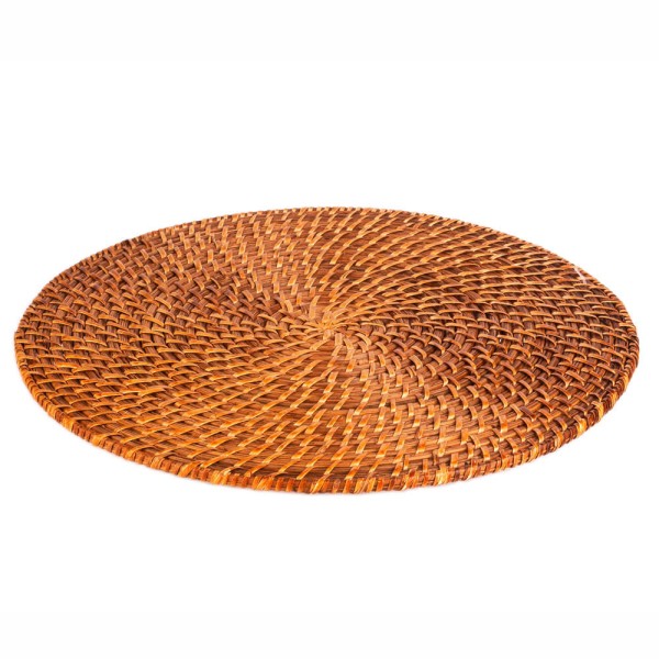 Jogo Americano 1 Unidade Redondo em Rattan 35cm Kenya