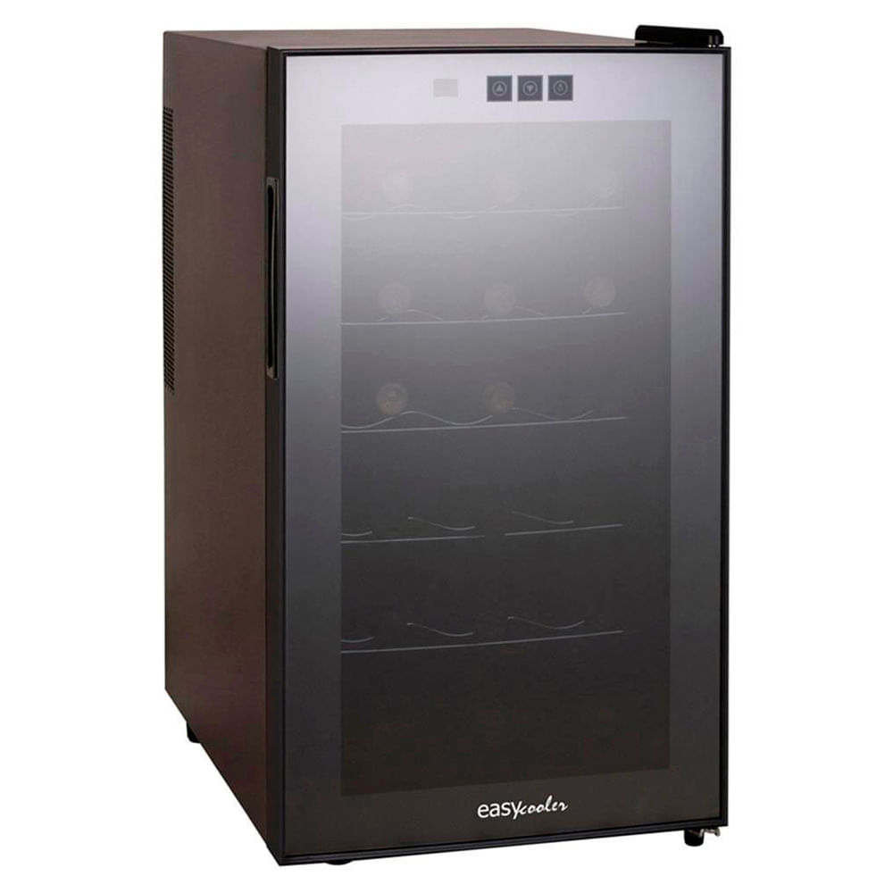 Adega Easycooler 18 Garrafas Jc-48G Climatizador Preto