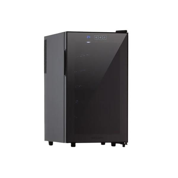 Adega para vinho em vidro Easy Cooler 18 garrafas 220v preta
