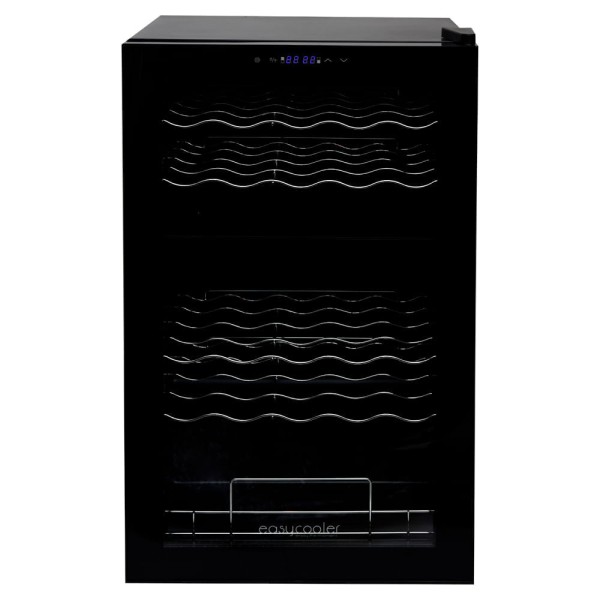 Encontraproduto.com.br - Adega Easycooler 33 Garrafas Compressor Dual Zone Preto
