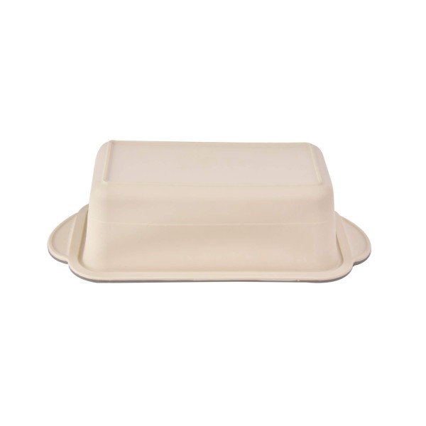Encontraproduto.com.br - Forma Retangular de Silicone 8x14x27cm Kenya Bege
