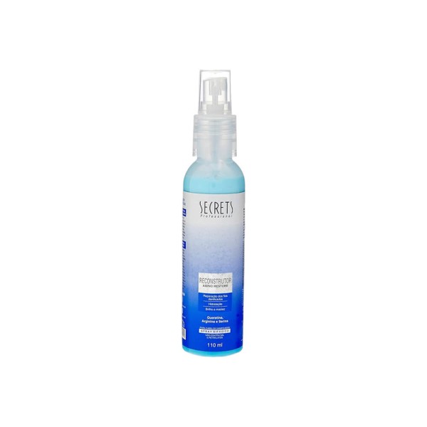 Encontraproduto.com.br - Spray Finalizador Reconstrutor Secrets Amino Bifásico 110ml