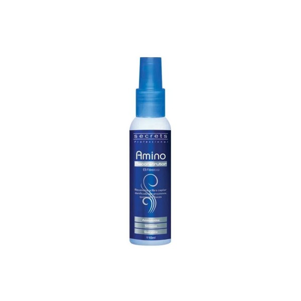 Encontraproduto.com.br - Spray Finalizador Reconstrutor Secrets Amino Bifásico 110ml