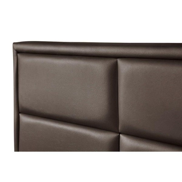 Encontraproduto.com.br - Cabeceira Cama Box Estofada Queen New York Courano Marrom - Probel
