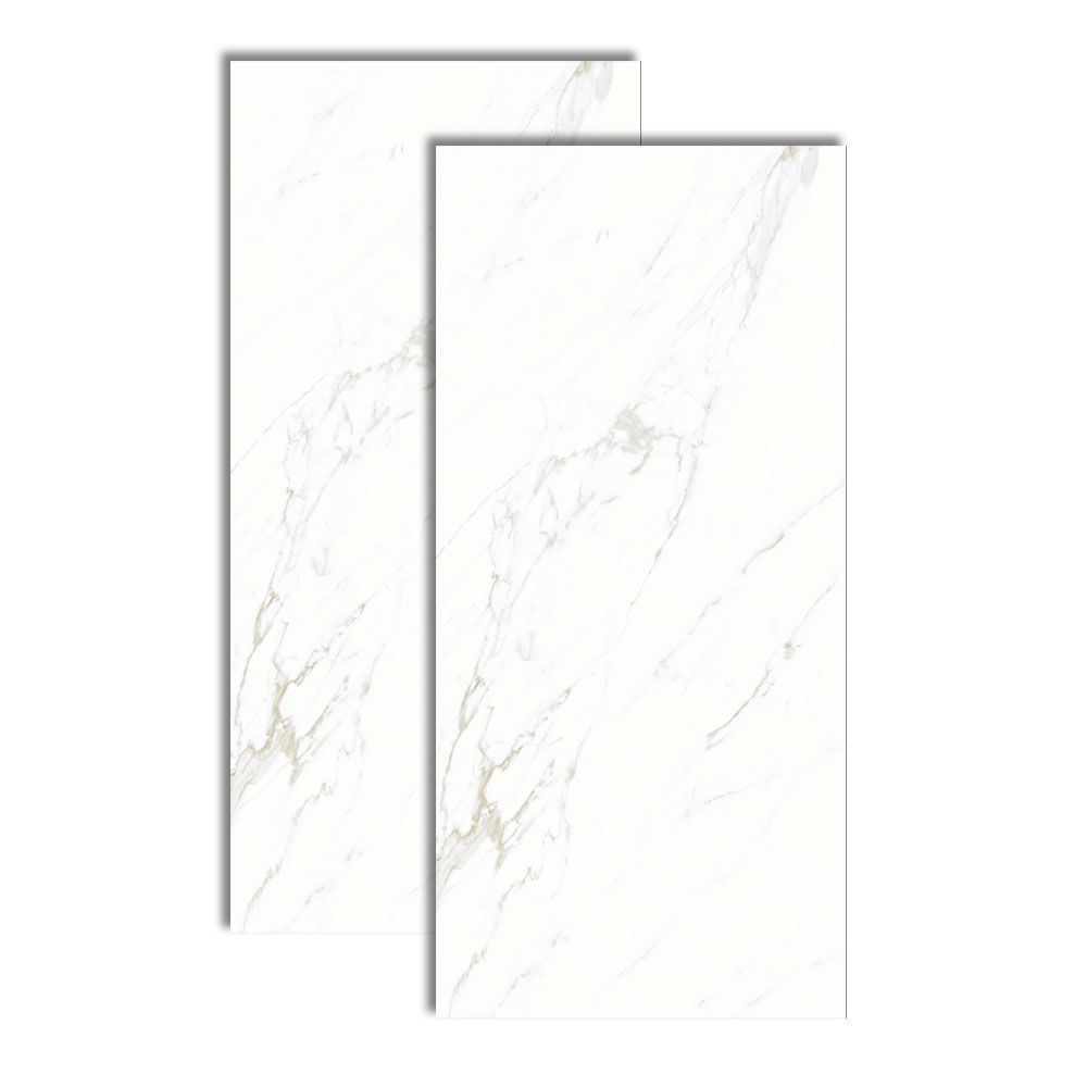 Piso Phanteon Marble Acetinado Retificado VA51103 51x110cm - Via Apia