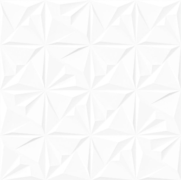 Encontraproduto.com.br - Revestimento Classic White Deco 72x72 Retificado Caixa 1,55m2 Via Rosa