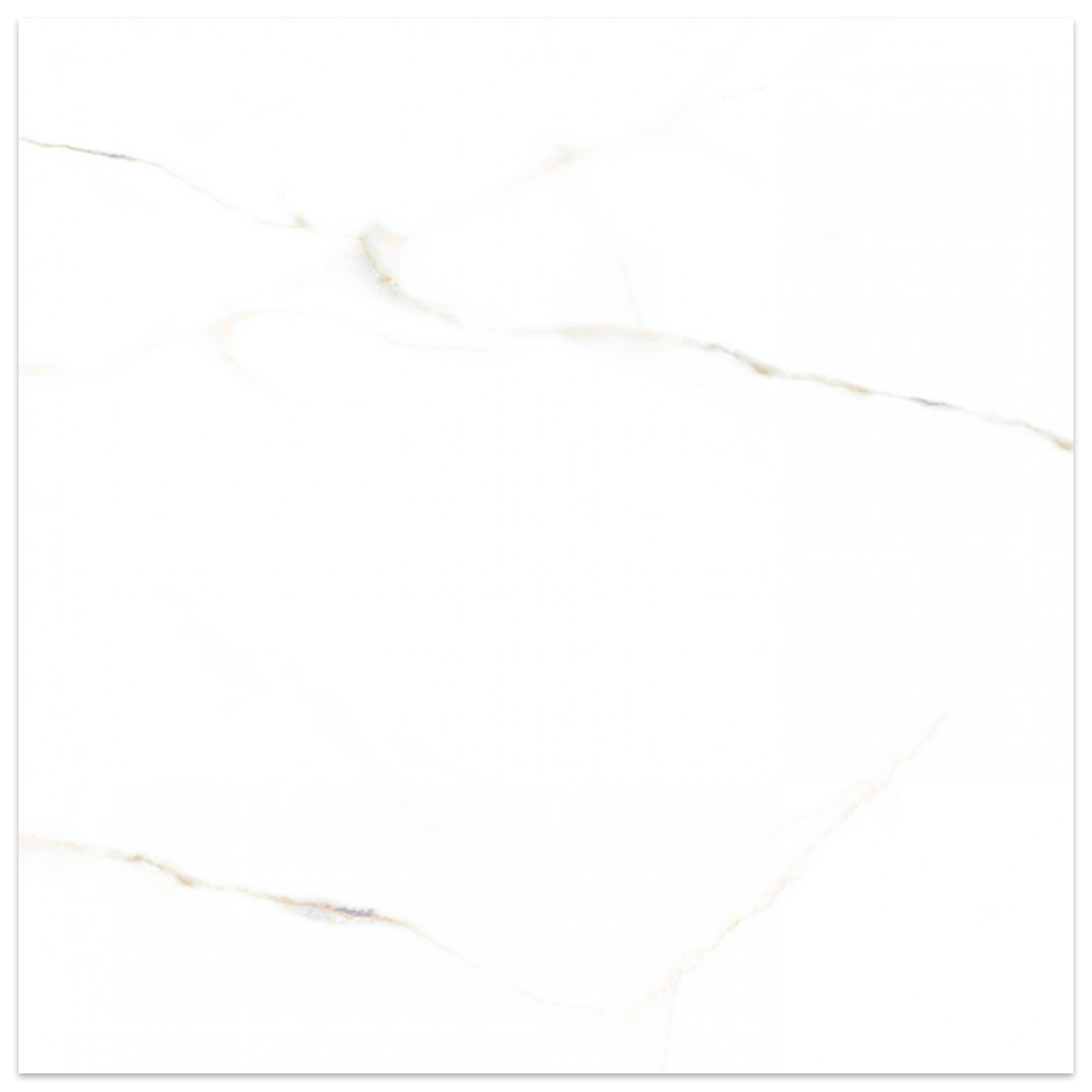 Porcelanato Calacata Gold Ptr71015 Polido Esmaltado Retificado 71x71 - Via Rosa
