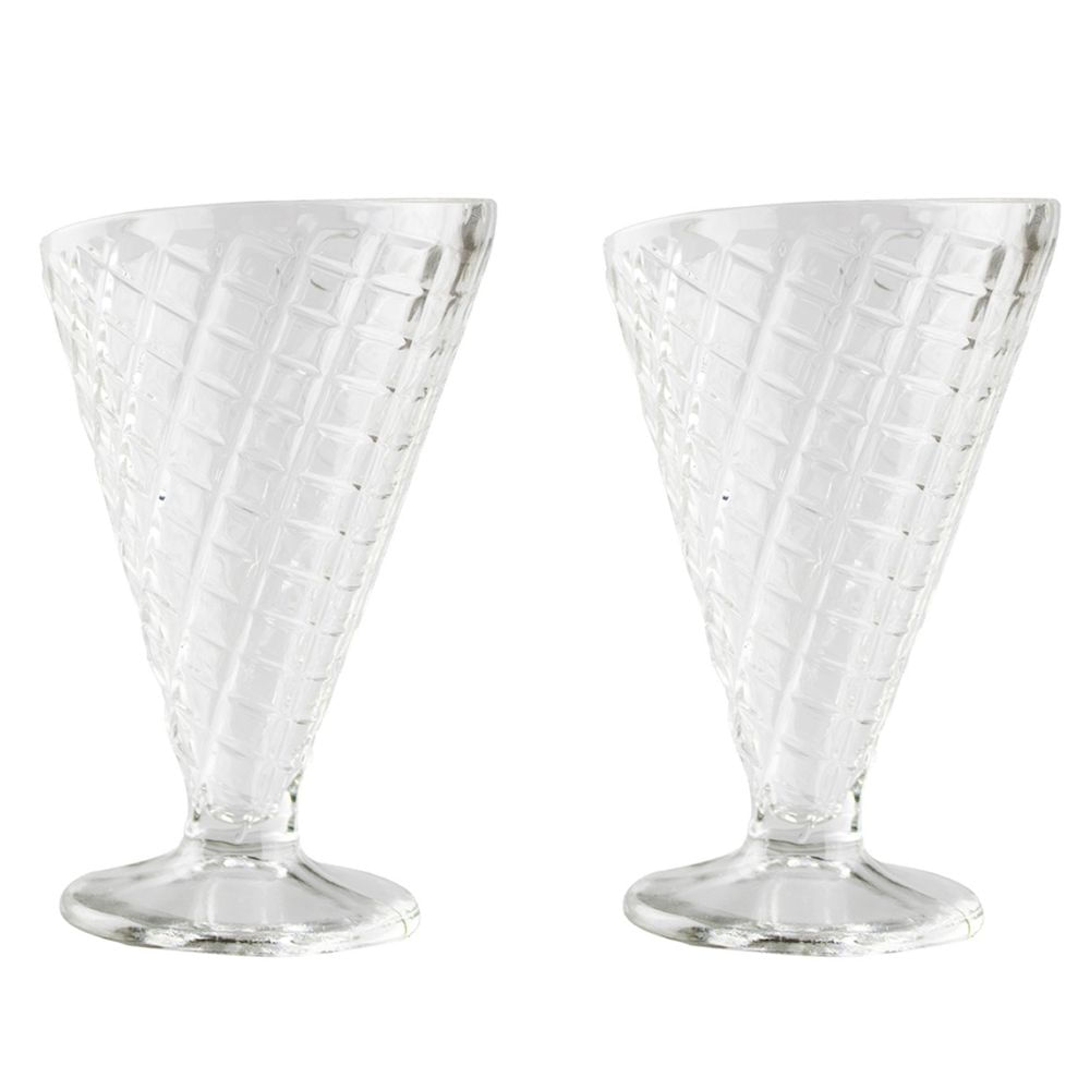 Encontraproduto.com.br - Taça Para Sobremesa Sundae Alaska 300ml 02 Peças Fratelli