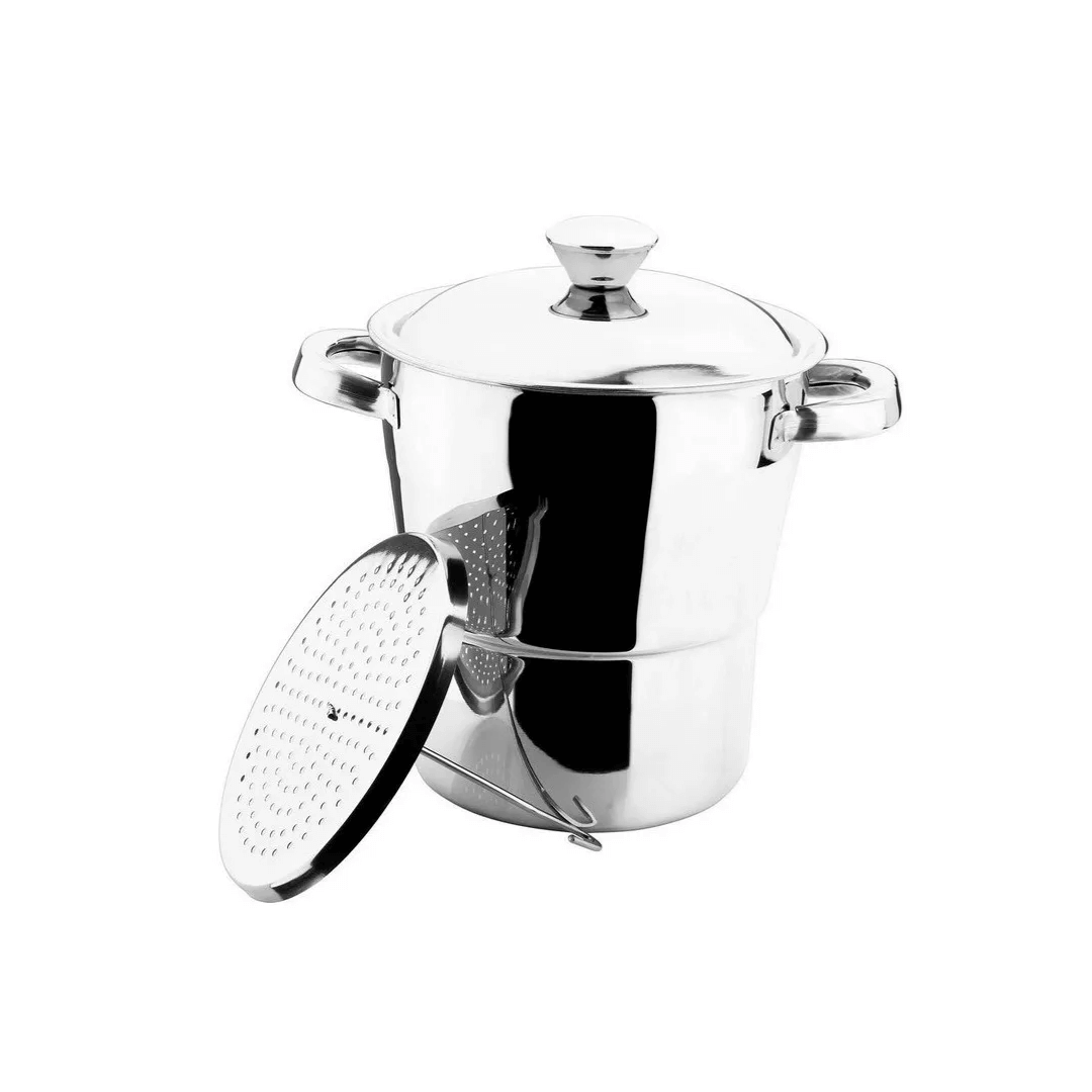 Encontraproduto.com.br - Cuscuzeira Fratelli Inox 16cm