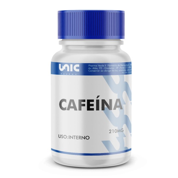 Encontraproduto.com.br - Cafeína 210mg 60 Cápsulas