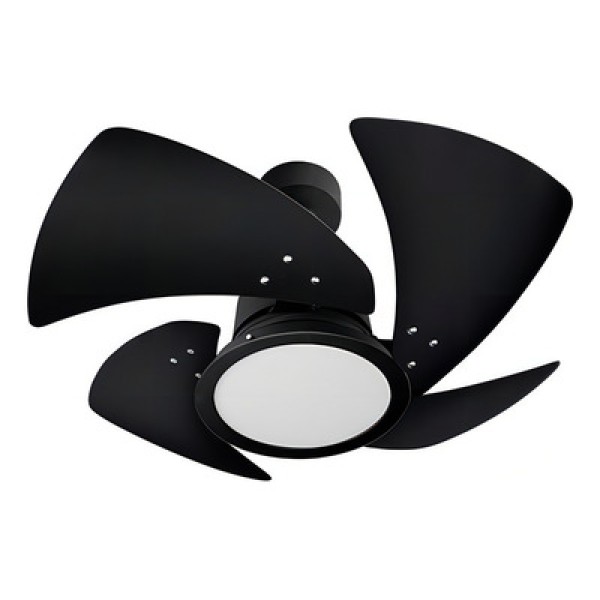 Encontraproduto.com.br - Ventilador De Teto Venti-Delta Branco Com 4 Pás Branco De Mdf 84Cm De Diâmetro 220V Led Luz 6000K