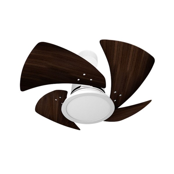 Encontraproduto.com.br - Ventilador De Teto Venti-delta Tornado Led Com 4 Pás Tabaco - Branco 220v