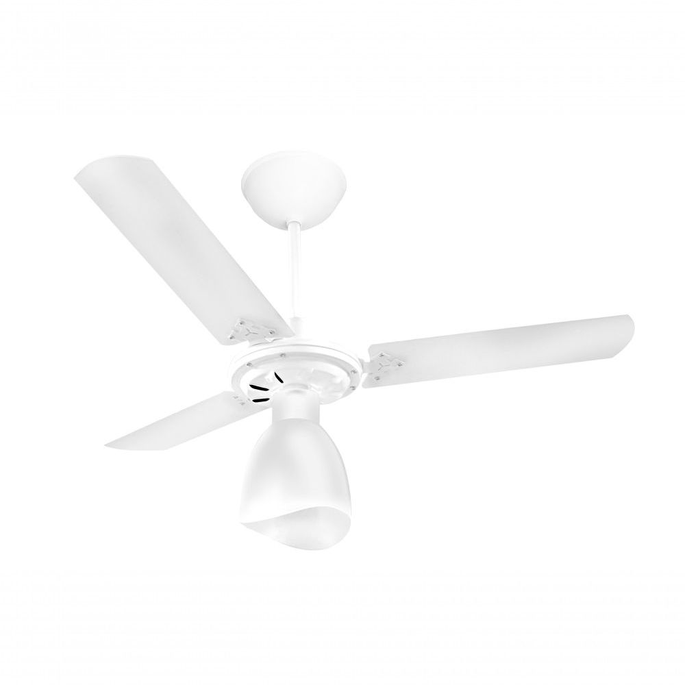 Encontraproduto.com.br - Ventilador De Teto Venti-delta New Delta Light Com 3 Pás Branco 110v