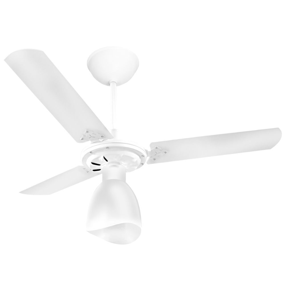 Encontraproduto.com.br - Ventilador De Teto Venti-delta New Delta Light Com 3 Pás Branco 220v