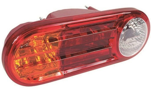 Encontraproduto.com.br - Lanterna Traseira LED Caminhão Hyundai HR 2007 2008 2009 2010 2011 2012 2013 24V Tricolor