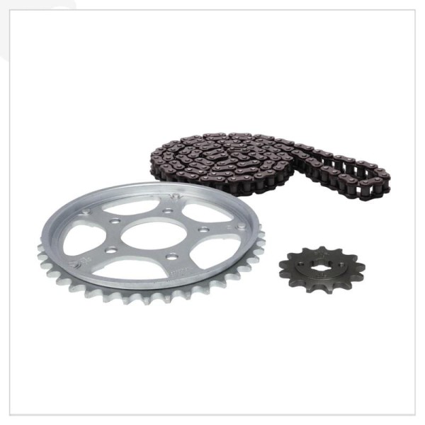 Encontraproduto.com.br - Kit de Relação Titanium p/ Moto CBX 200 - RIFFEL - 71735