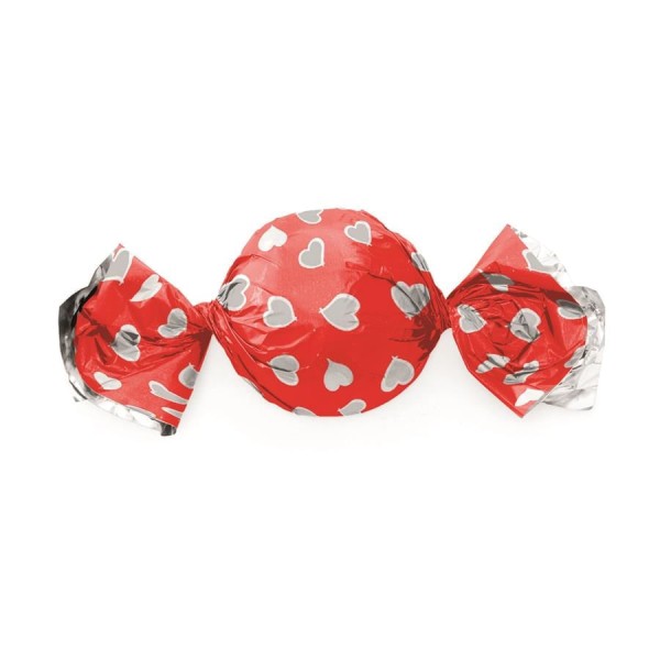 Embalagem para Trufas e Bombons Corações Vermelho 15x16cm (027402) com 100 Un CROMUS