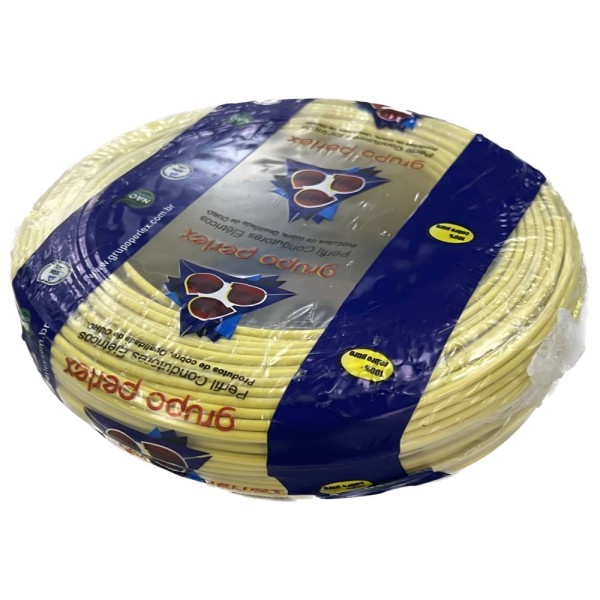 Cabo Flexível 2,50mmx2,10M 750V 70C Amarelo Perfil
