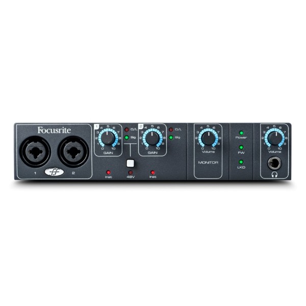 Encontraproduto.com.br - Interface de Áudio Firewire Thunderbolt Saffire Pro-14 - Focusrite
