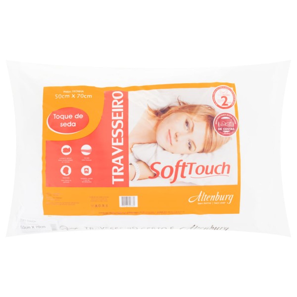 Encontraproduto.com.br - Travesseiro Suporte Médio Soft Touch