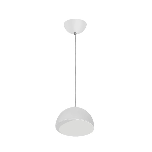 Encontraproduto.com.br - Lustre Pendente 5521 1 Lâmpada Soquete E27 Branca