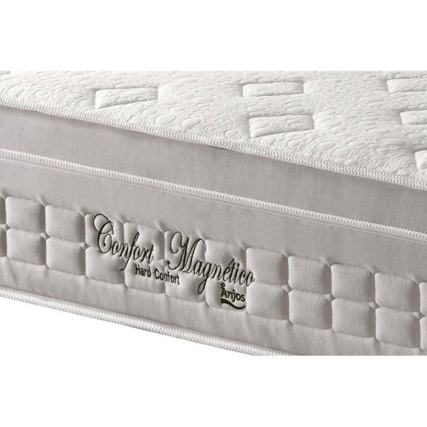 Encontraproduto.com.br - Colchão Queen Magnético C- Confort Euro Pillow (158x198x32) - Anjos