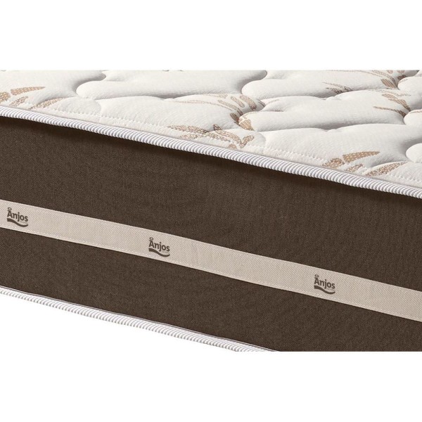 Encontraproduto.com.br - Colchão Casal Molas Superlastic Classic Euro Pillow (138x188x22) - Anjos