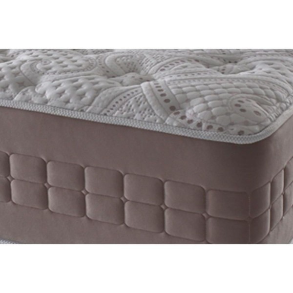 Encontraproduto.com.br - Cama Box Queen: Colchão Molas Ensacadas Anjos Masterpocket Richesse + Base White(158X198)