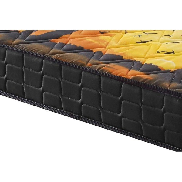 Encontraproduto.com.br - Colchão Queen Espuma Compact Ag 65 / D28 / Pantanal Black (158X198X17) - Anjos