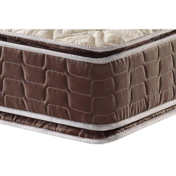 Encontraproduto.com.br - Conjunto Box Queen: Colchão Ortopédico Anjos D28/ag65 Magnum