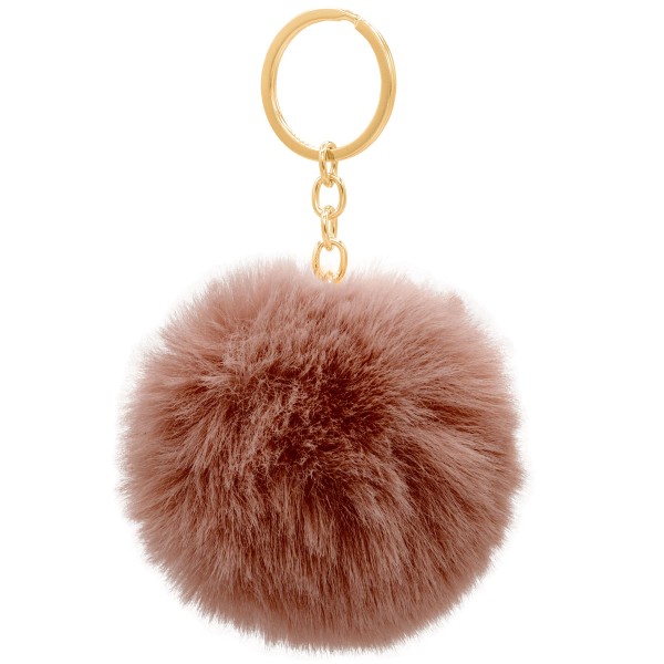 Encontraproduto.com.br - Chaveiro Pompom 5cm em Poliéster Multiart