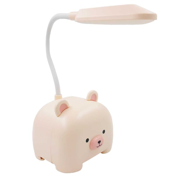 Encontraproduto.com.br - Luminária Urso Decorativo 29cm em Plástico Tokyo Design