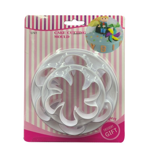 Kit Confeiteiro Molde Flor 3 Pçs Stock e Cia
