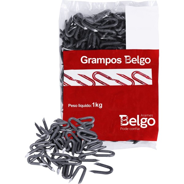 Grampo Para Cerca Polido 7/8