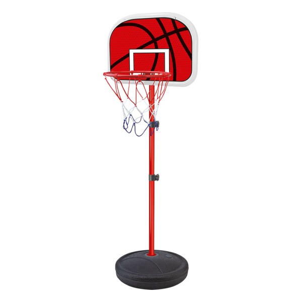 Encontraproduto.com.br - Basquete Radical com Altura Regulável DM Toys 105x139cm DMT5092