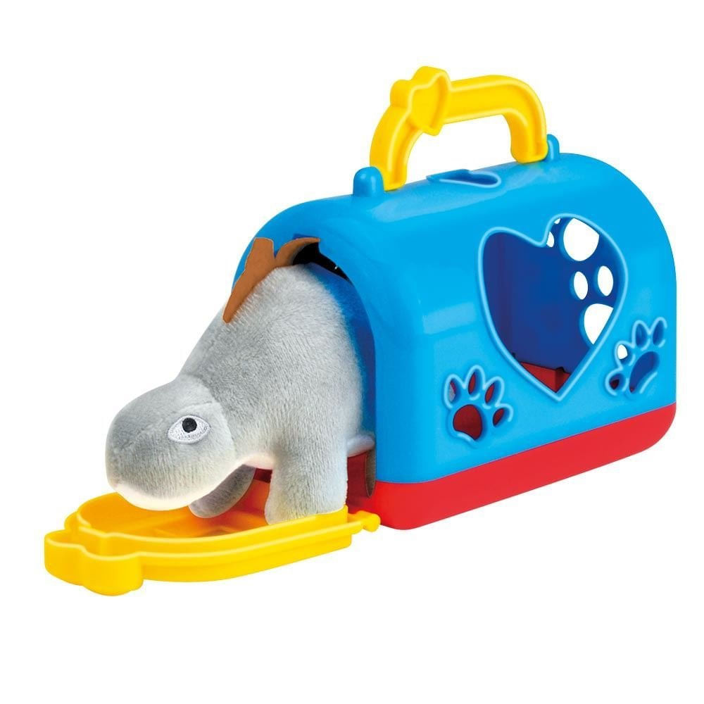 Encontraproduto.com.br - Boneco de Pelucia Dino Baby Com Casinha Amigos do Coracao Dm