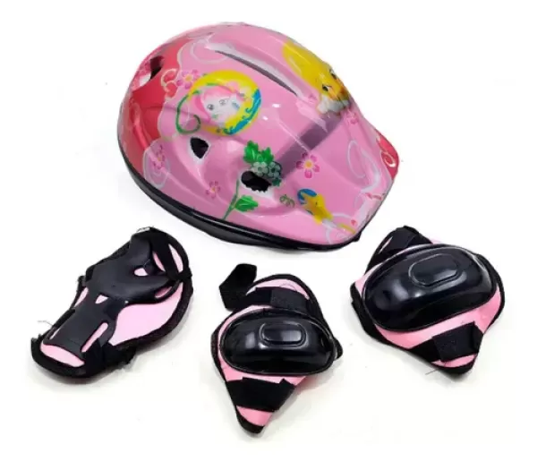 Capacete Infantil Radical Tamanho M - DM Toys -  PRETO