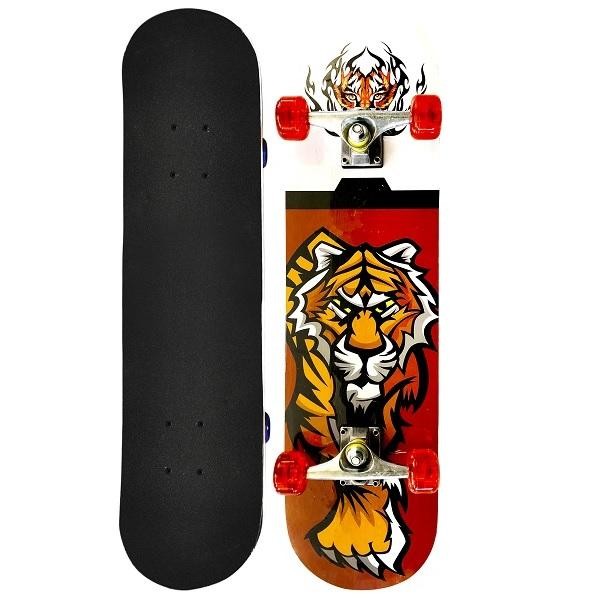 Encontraproduto.com.br - Skate Radical DM TOYS DMR6192 Tigre